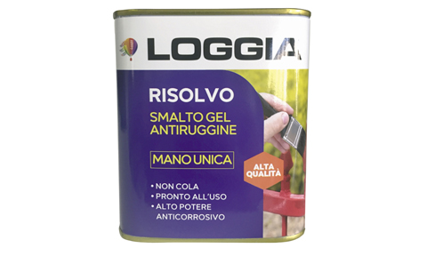 One-coat urethane synthetic gel super enamel, directly on rust, iron and wood, high solid.
